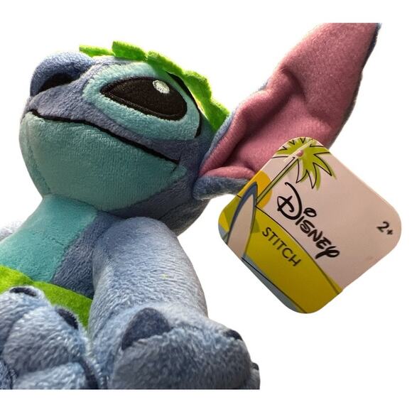 Disney Lilo & Stitch Hawaiian Luau Tropical Stitch Plush NEW Polynesian Gift 2+ - Picture 4 of 5